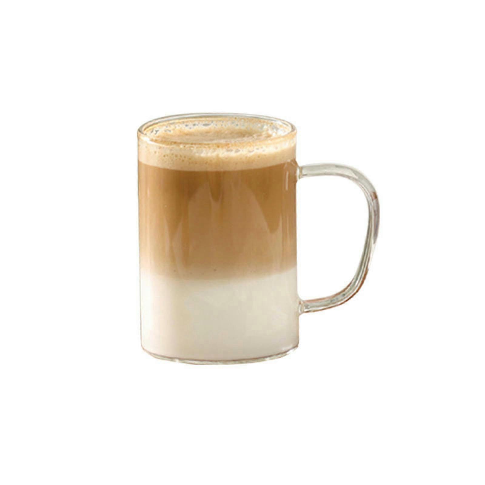 Glass Cup With Handle 470ml/16oz Temperature Resistant, Chinese Style, Clear