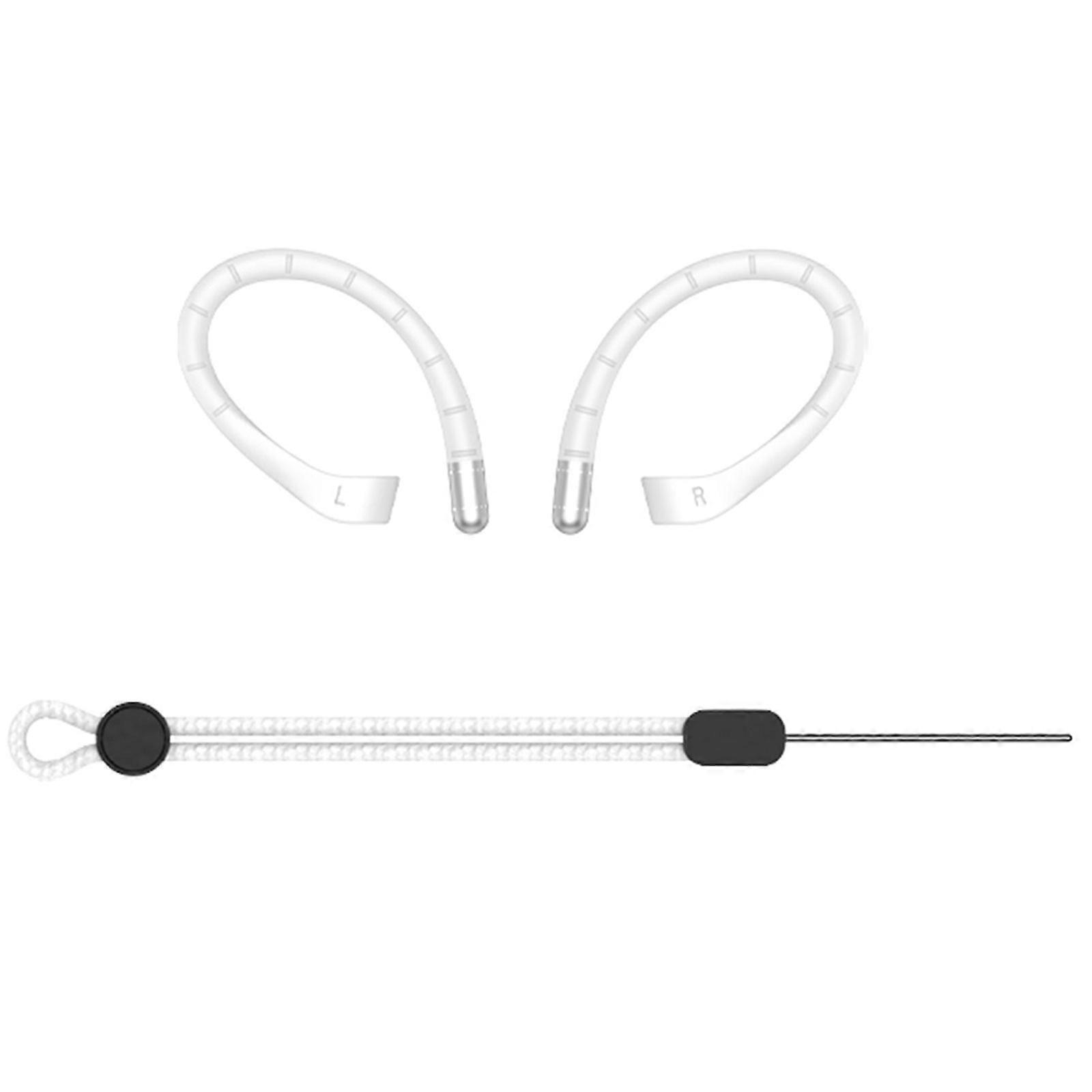 Ergonomic None Toxic Silicone Ear Enhancers Customized Shape Suitable For Buds 3 Modern Wireless Earbuds Secure Exercise  White