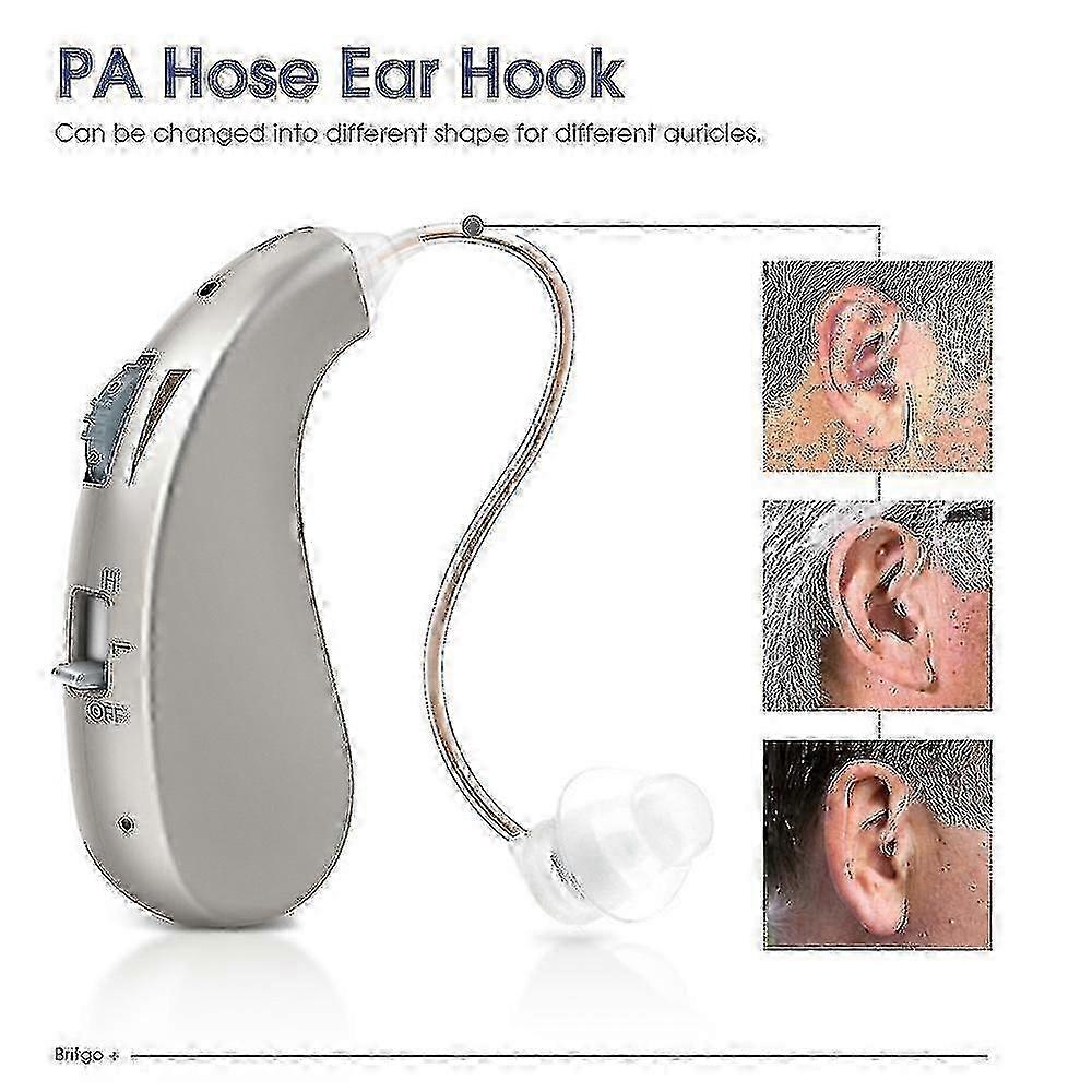 Smart Digital Hearing Aid with Noise Reduction - Wireless & Adjustable
