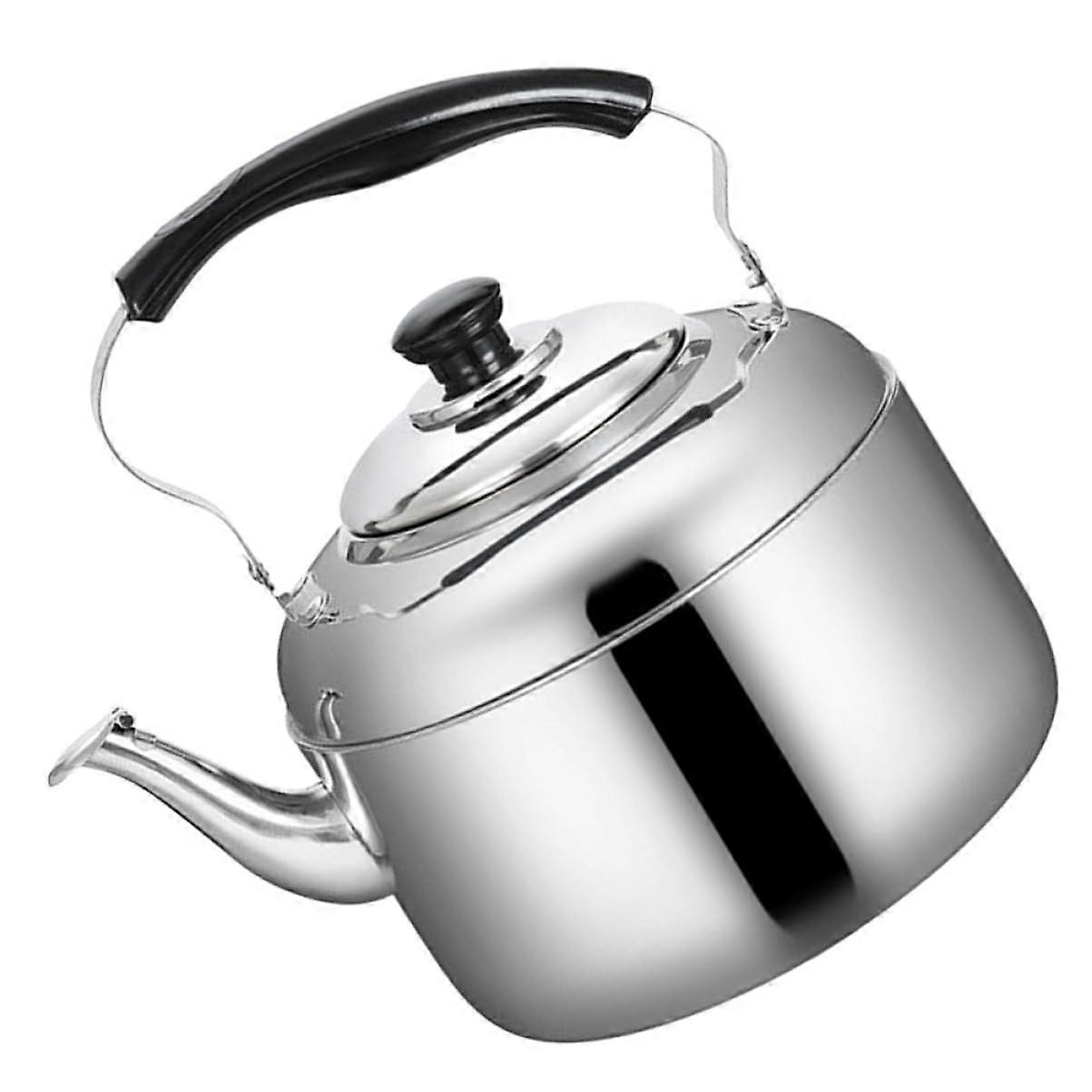 Stainless Steel Kettle For Camping, Outdoor Water Boiling, Tea And Cooking, Compact Design For Easy Carry