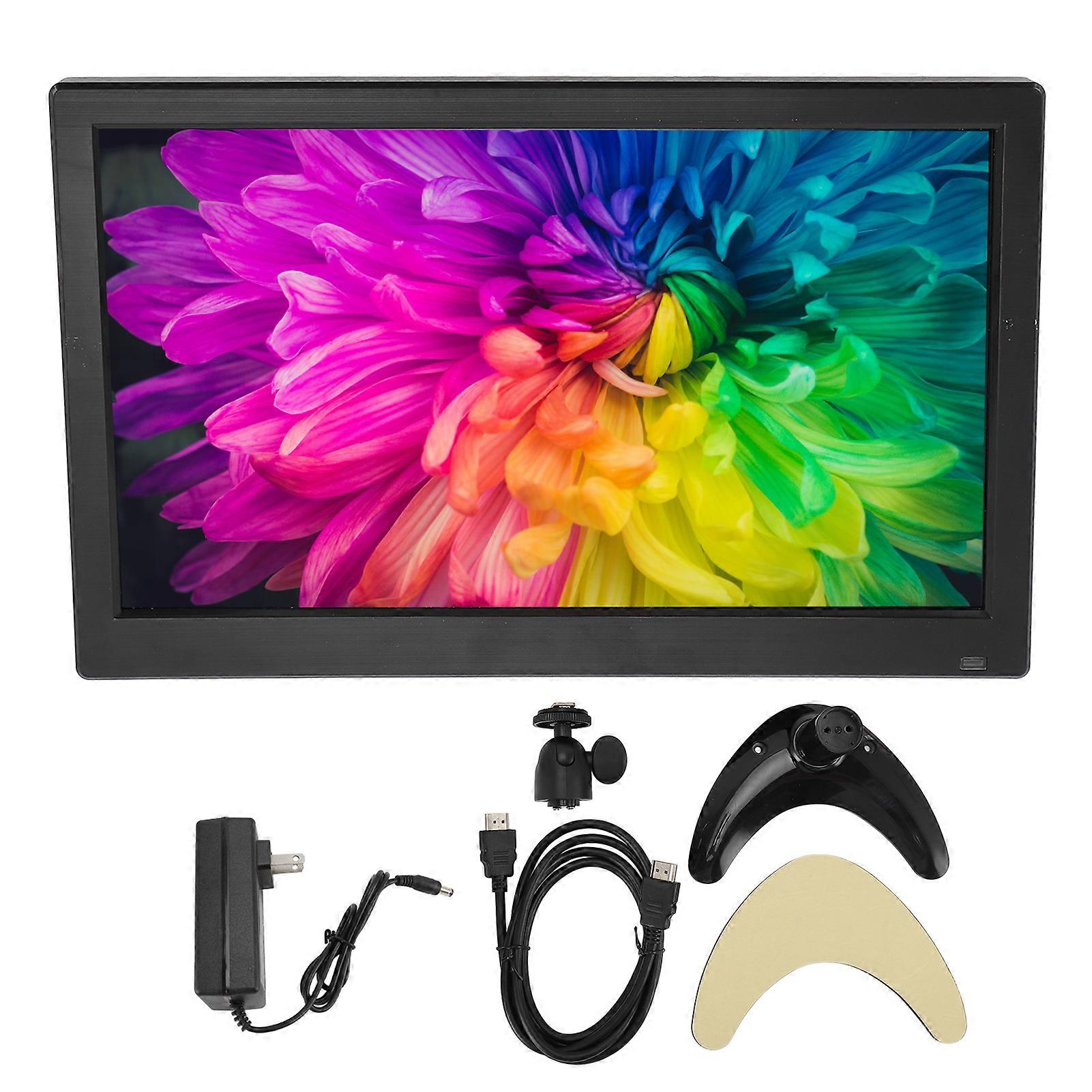 11.6 Inch HD External 1920x1080 with BNC AV VGA High Definition Multimedia USB MIC AUX Interface Car Reversing Video Display
