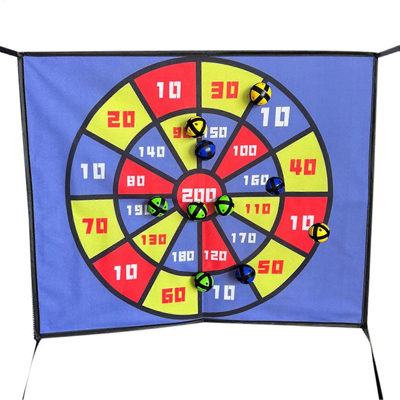 Trampoline Toy Accessory, Yard Dart Board Outdoor 60x50cm, Easy Install With Secure Attachment, Family Fun Equipment