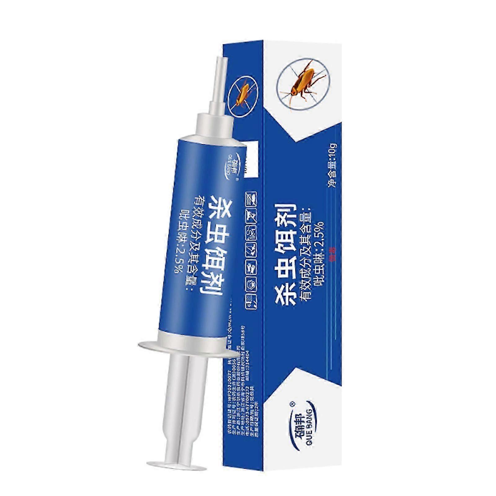 COCKROACH BAIT GEL 10g,6 Times Better Any Cockroach Killer Cs