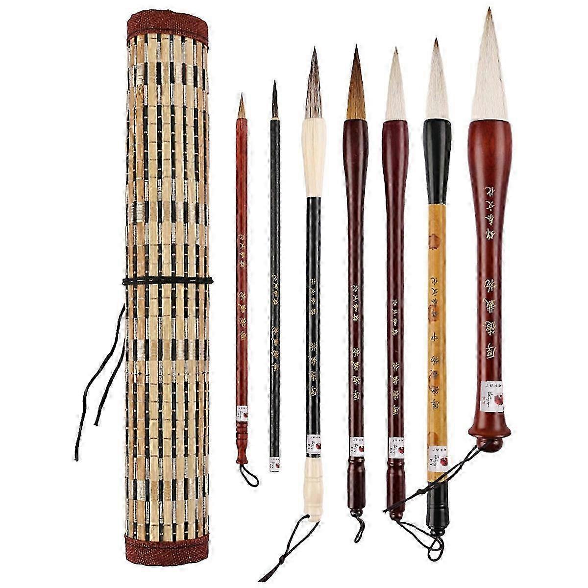 Calligraphy Brushes Chinese Calligraphy Brushes 7PCS