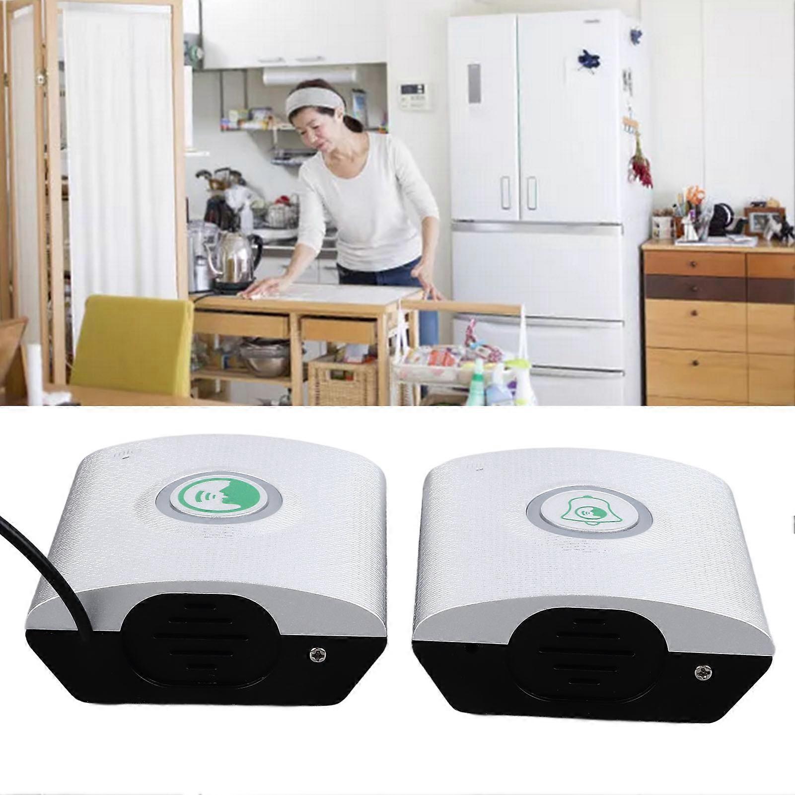 Wireless Intercom Doorbell 14x7x3cm 1200mAh Waterproof Remote