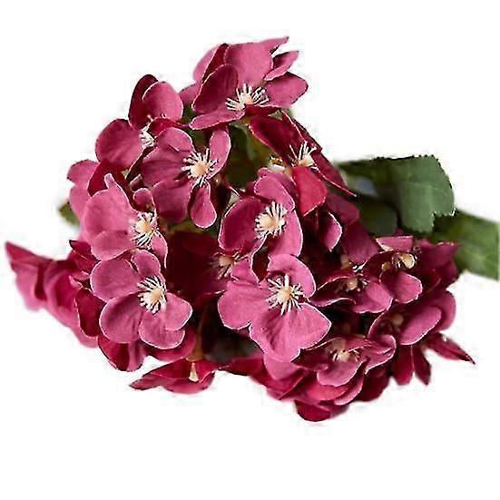 Delicate Fake Begonia Flower Realistic No Withering Beautifying Table Centerpiece Artificial Flower Home Decor