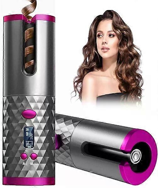 Hair curler with adjustable temperature and time in multiple settings and good automatic curling effect