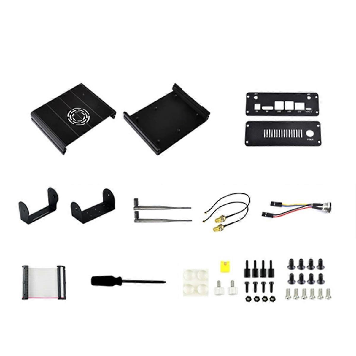 For Nano NX Aluminum Enclosure Development Boards Portable Camera Stands Metal Case Enclosure