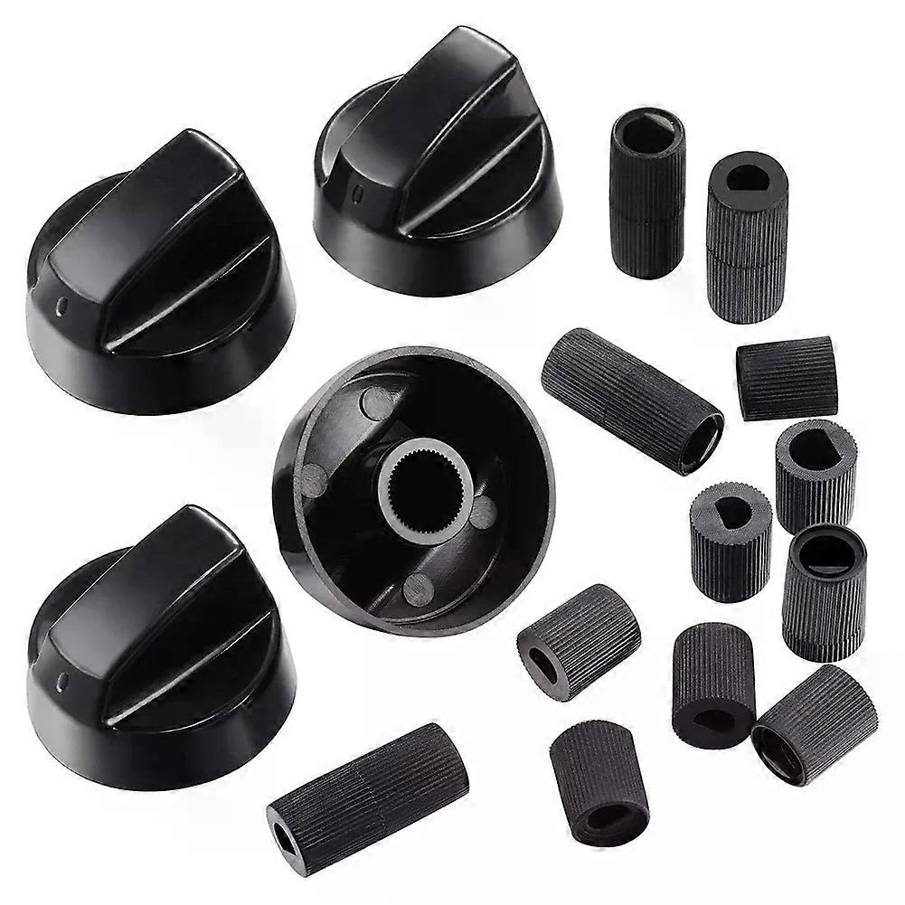 Control Knobs With Adapters Versatile Control Knobs Set Knobs & 12 PCS Adapters For Stoves & Ovens Control Knob