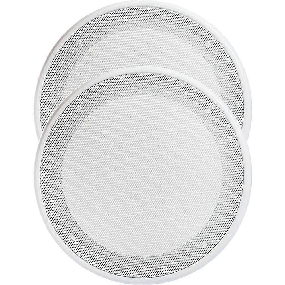 Mesh Speaker Grills Covers Subwoofer Mesh Cover Dirt Prevention Car Speakers 6.5 Inch Diameter 2Pack