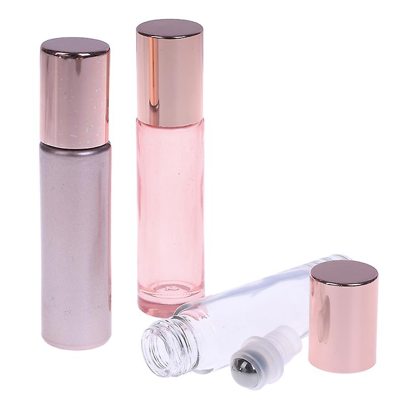 10ml Roll On Essential Oil Empty Perfume Roller Ball Bottle For Travel Packing