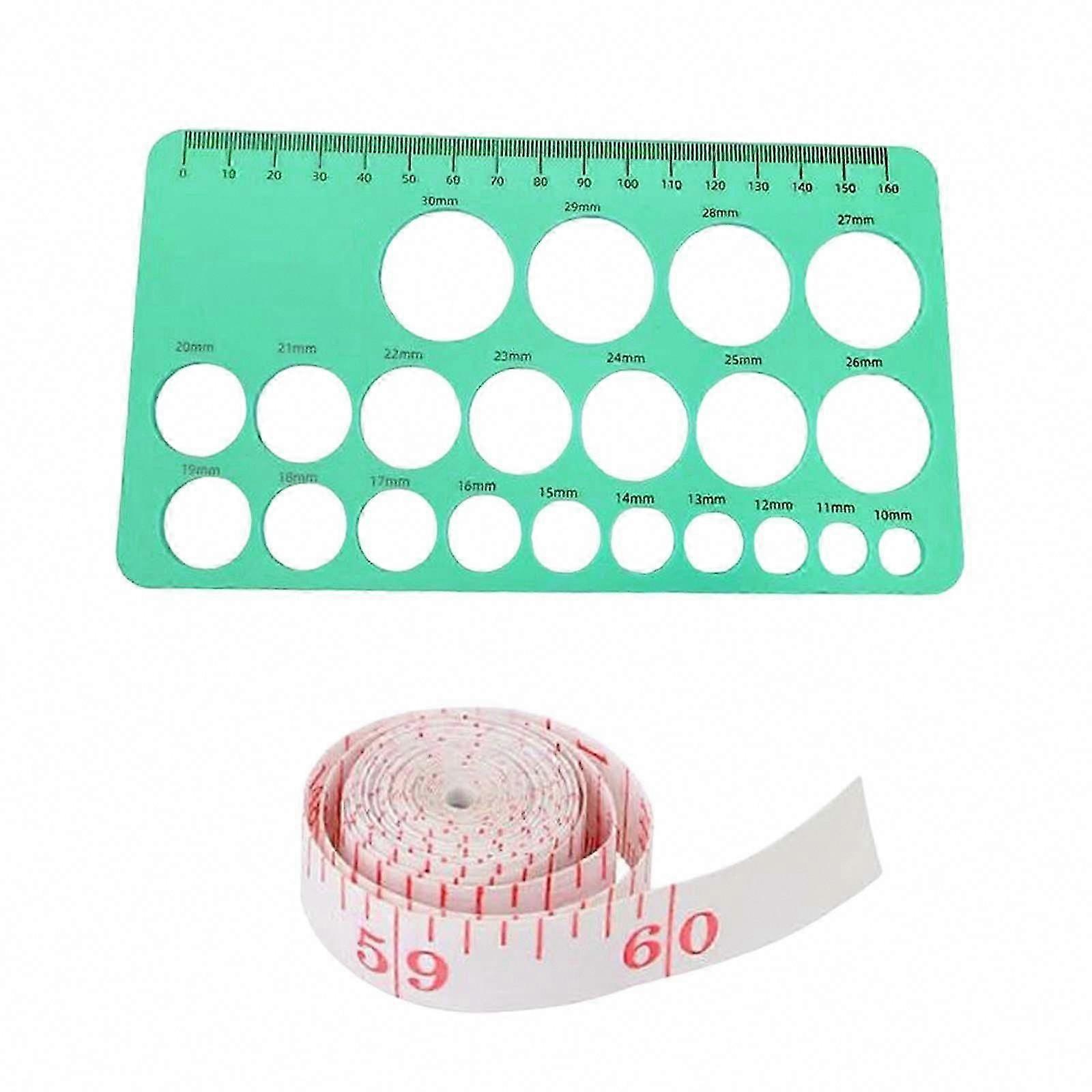 Durable Portable Reusable Nipple Ruler for Breast Pump Sizing Tool for New Mothers