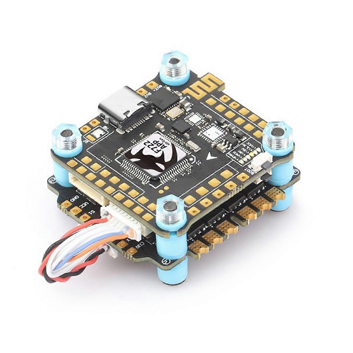 F722 APP FC&ESC FPV Stack F722 MK4 APP Flight Controller F55A 128K BLHeli32 ESC 3-6S Configure WIFI for RC FPV Drone