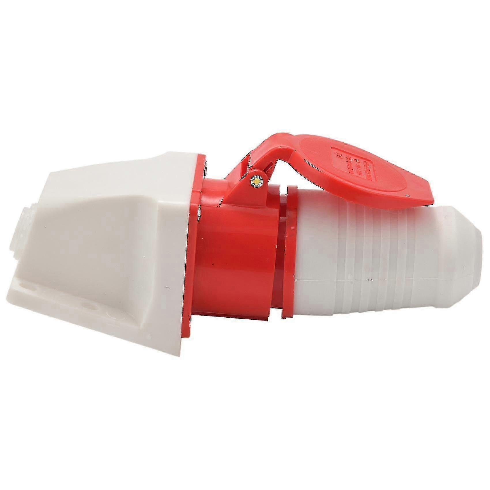 16 Amp 5 Pin Plug & Socket Weatherproof Ip44 3 Phase 380-415v 3p + N + Earth 16a