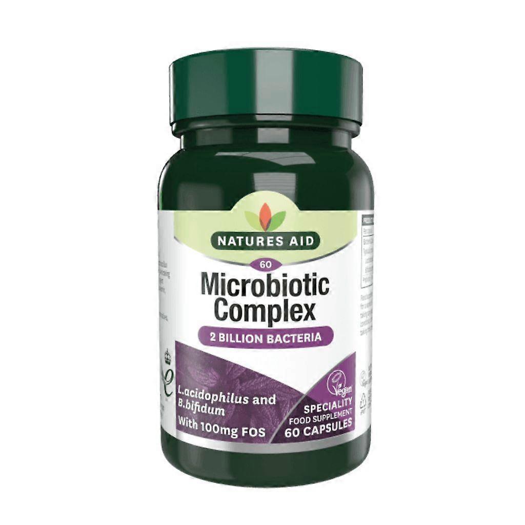Nature's Aid Microbiotic Complex Capsules 60