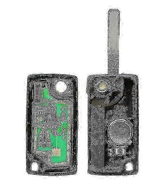 3 Button Flip Key Fob Remote For Peugeot Partner Citroen Berlingo Dispatch
