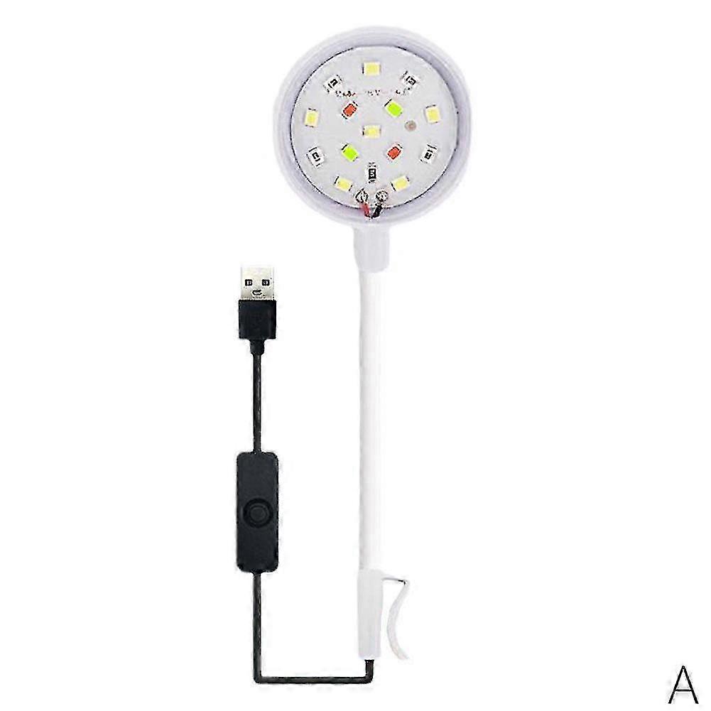 Aquarium LED Lamp Colorful Lights Color Changing Bubble Light LED Diving Lights