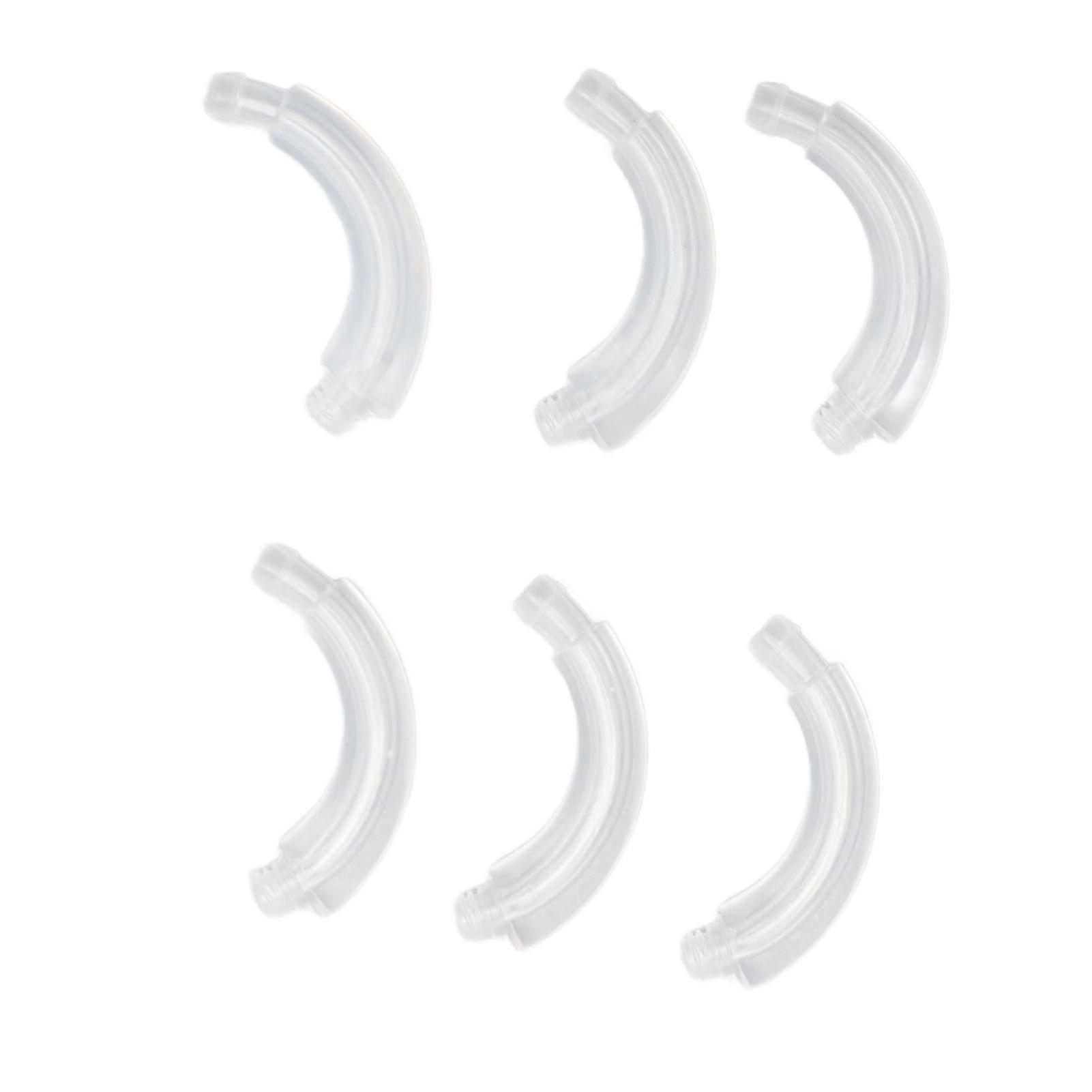 6PCS Hearing Aid Replacement Ear Hooks Ergonomic Plastic Part for Phonak V30 V50