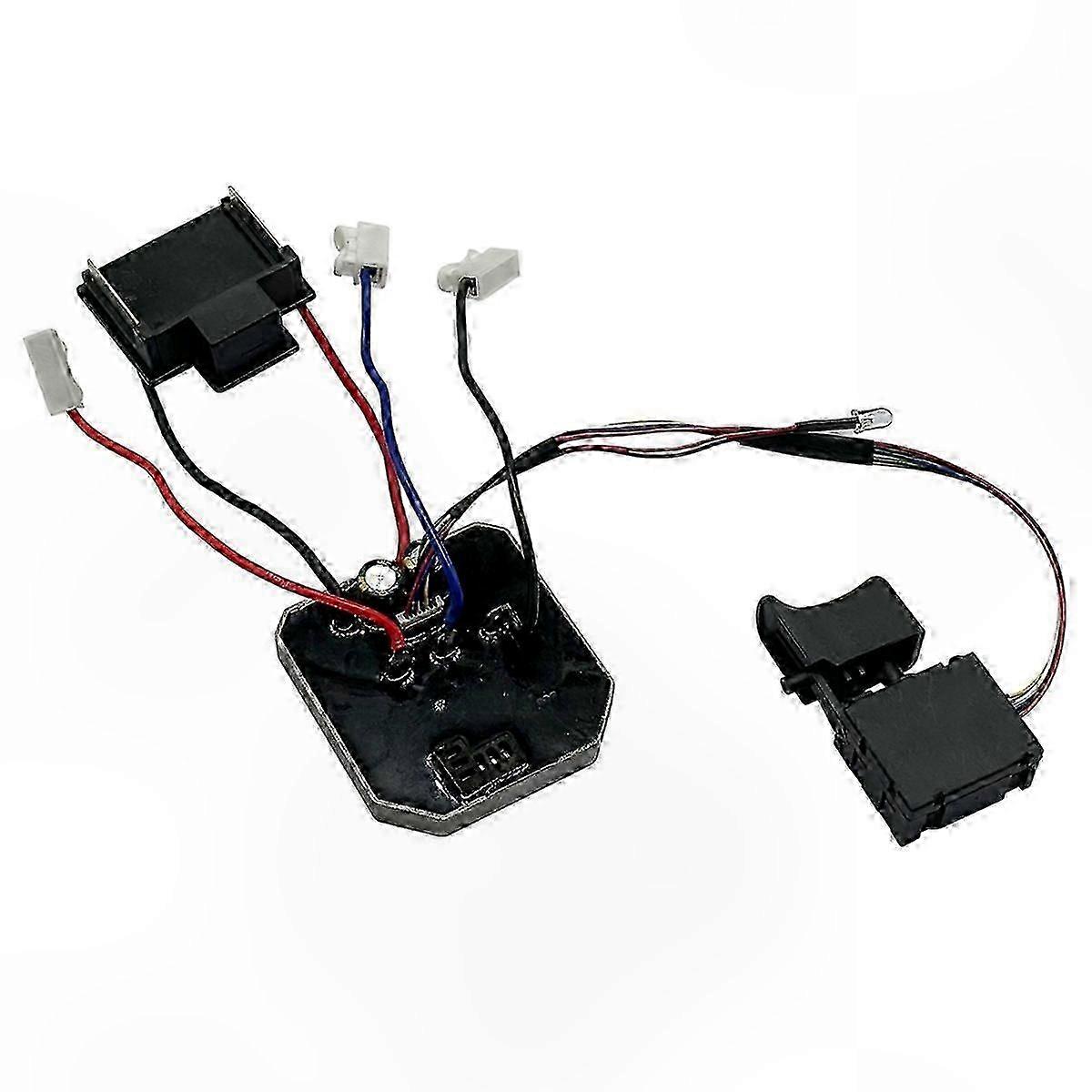 Cordless Drill Foot Pedal Controller, No-Weld Design, Compatible with Various Impact Drills