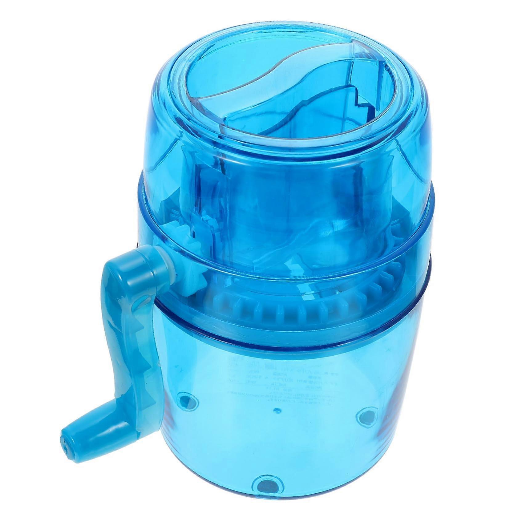 Portable Manual Ice Chopper Hand Crank For Home Use Desserts And Cocktails Cones Parties And Occasions
