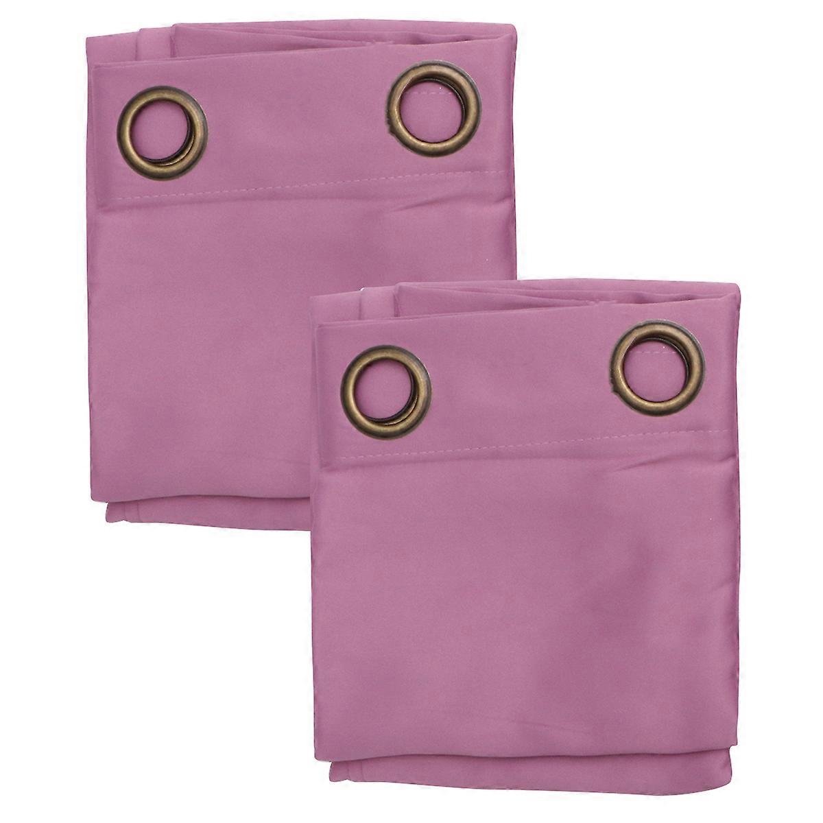 Blackout Curtain Decorative Curtain Ensuring Light Blocking 2Pcs