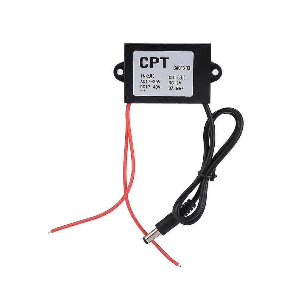AC-DC 24V to 12V Power Supply Converter Regulator for Monitor Power Supply 3A