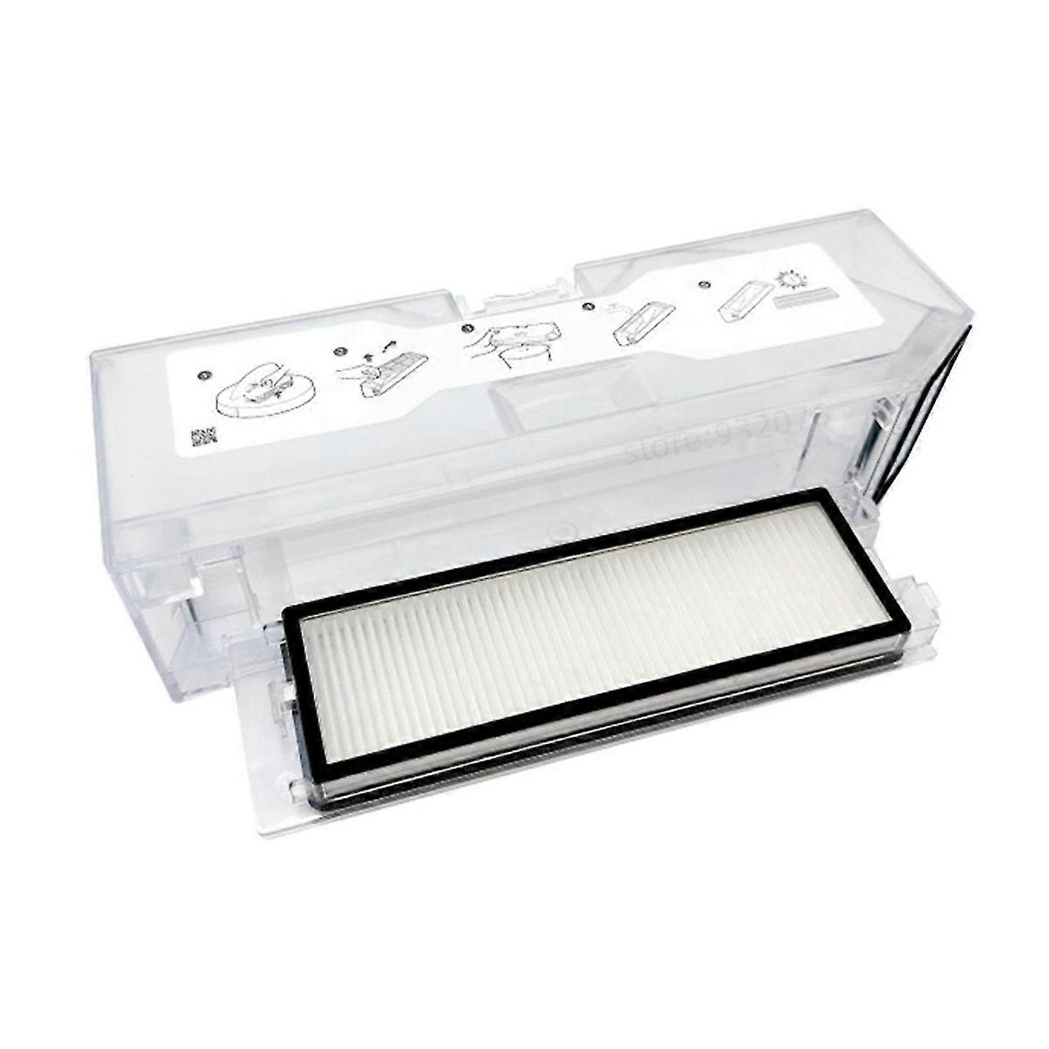 For Q /P10 Robot Vacuum Cleaner Accessories Washable Dust Box with Hepa Filters