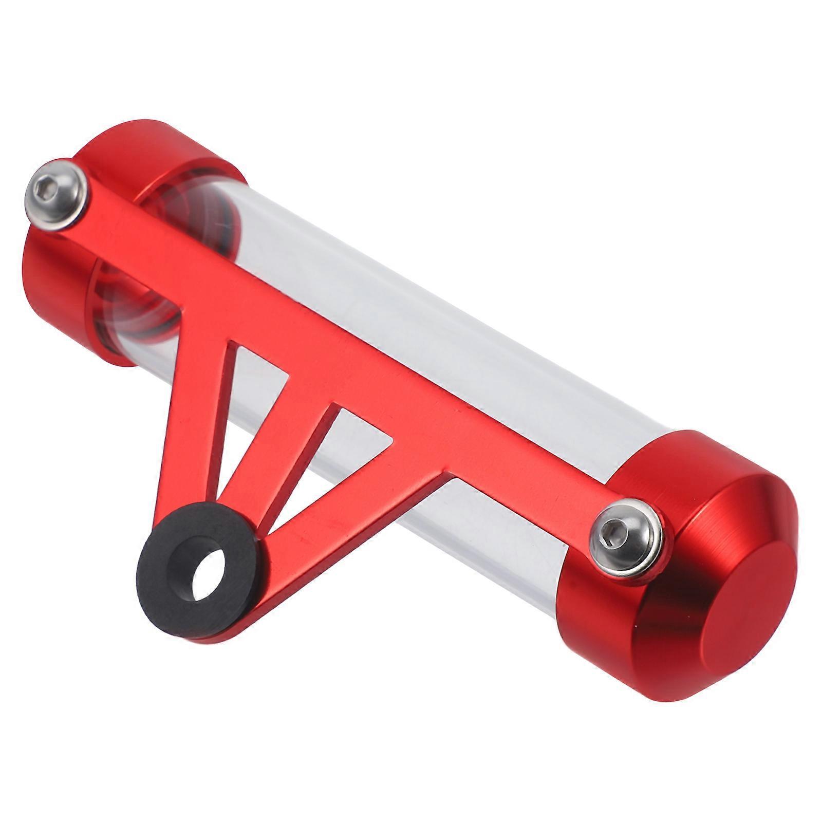 2Pcs Motorcycle Tax Single Tube Acrylic Tube Holder for Secure Installation