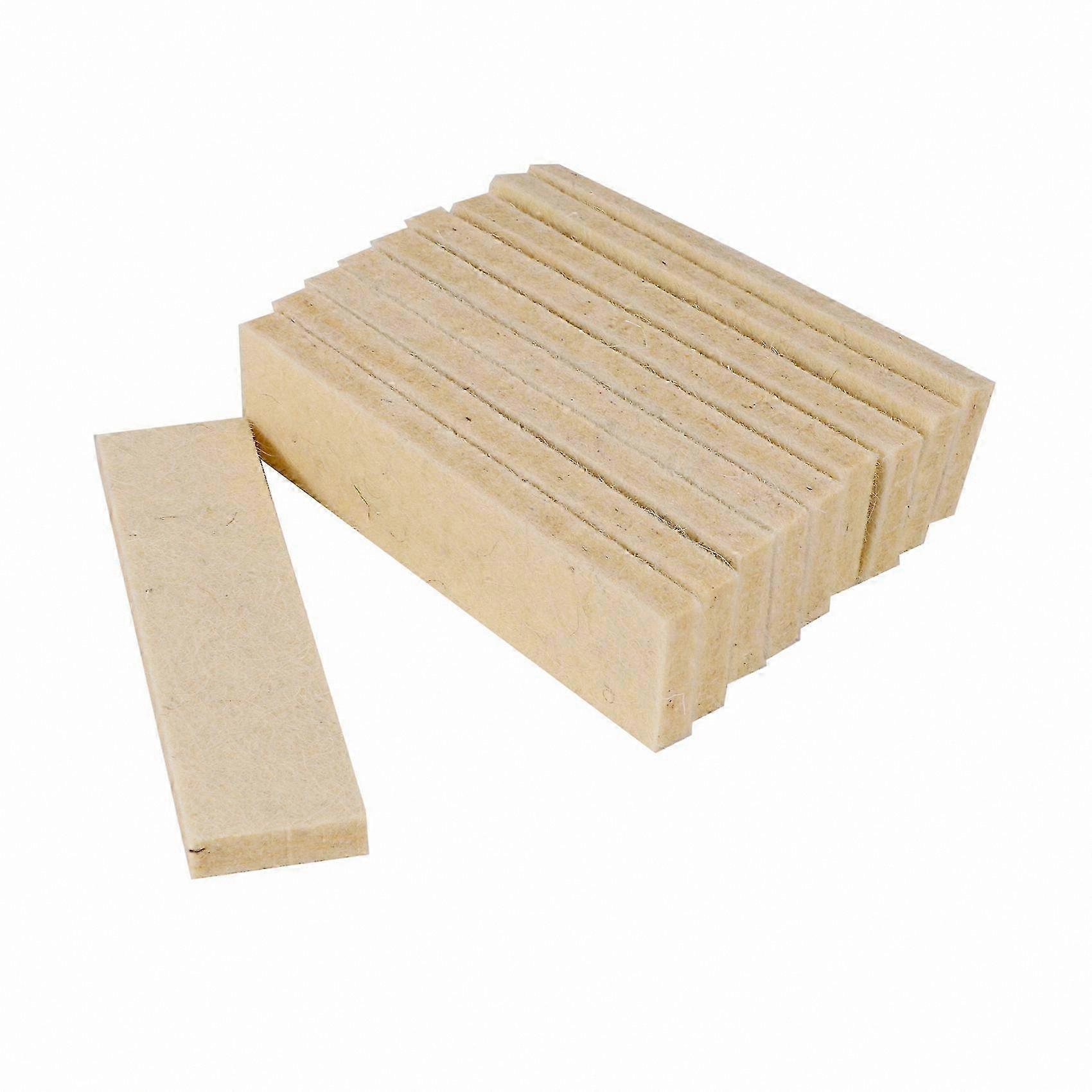 Wool Felt Brake Pads for Exercise Bikes, Replacement Resistance Drag Pads for Spinning Cycles