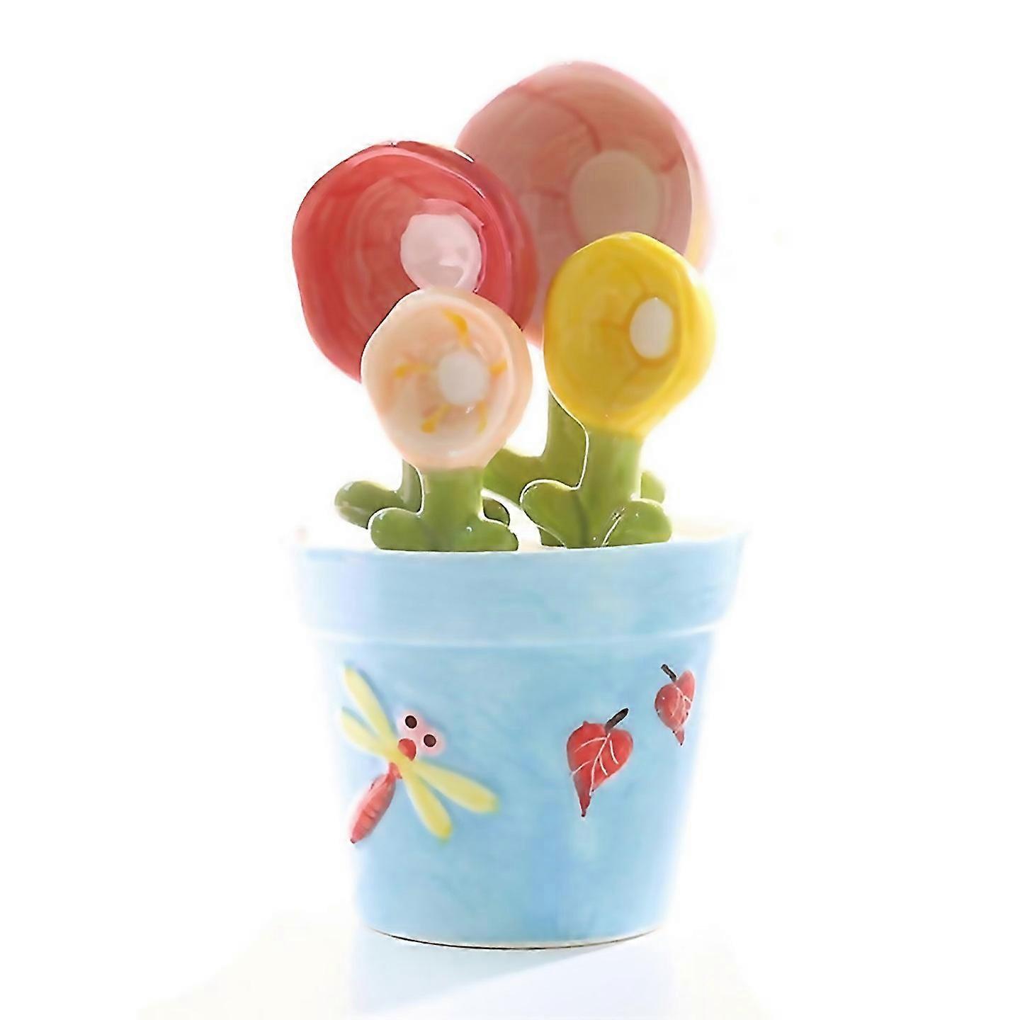 For Ceramic Measuring Spoon Baking Food