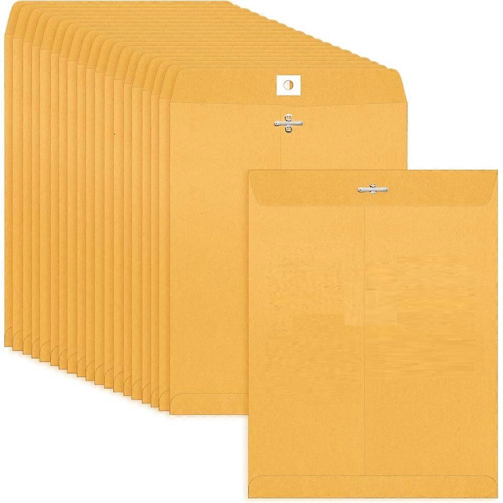 Clasp Envelopes 50 Count-9x12 Inch Kraft Envelopes with Clasp Closure - for Home,Office,Business,Legal or School