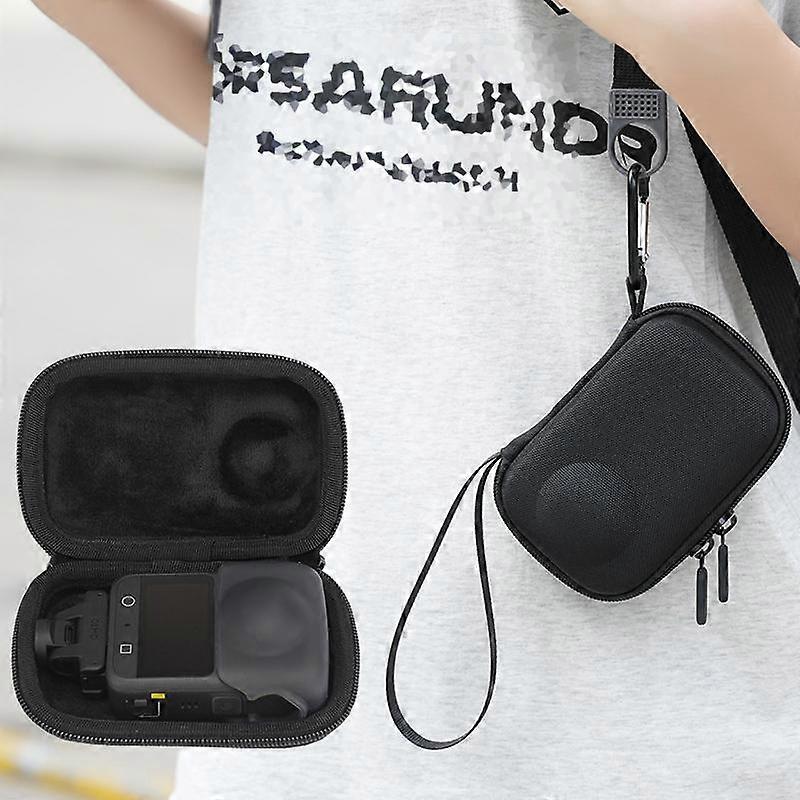 BKano Carrying Case For DJI Osmo 360 Standard Combo Portable Handbag with Carabiner & Wrist Strap