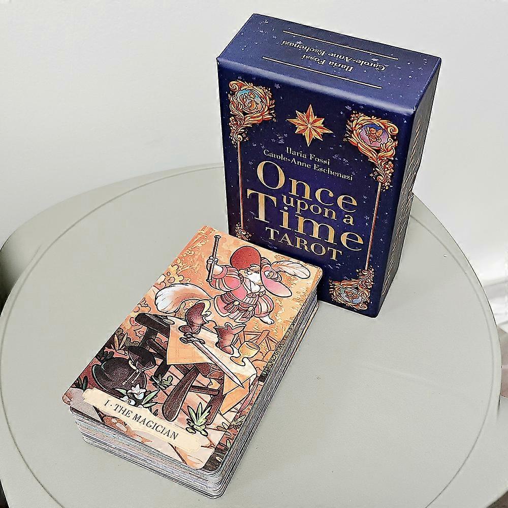 Once Upon A Time Tarot Deck 12*7cm In Rigid Box 80 Pcs Tarot Cards (with 2 Special Cards)