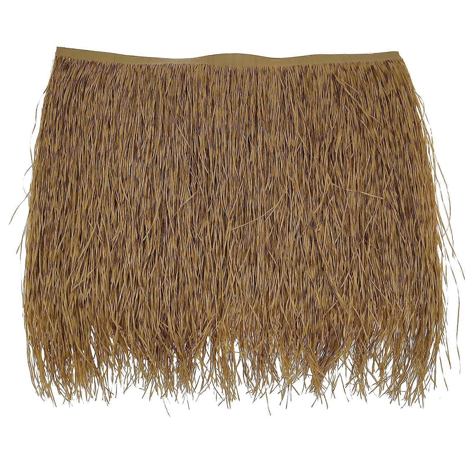 Straw Roof Thatch Artificial 30Piece Fireproof Thatch 15Year Lifespan Tiki Bar Garden Patio Deck Gazebos Walls
