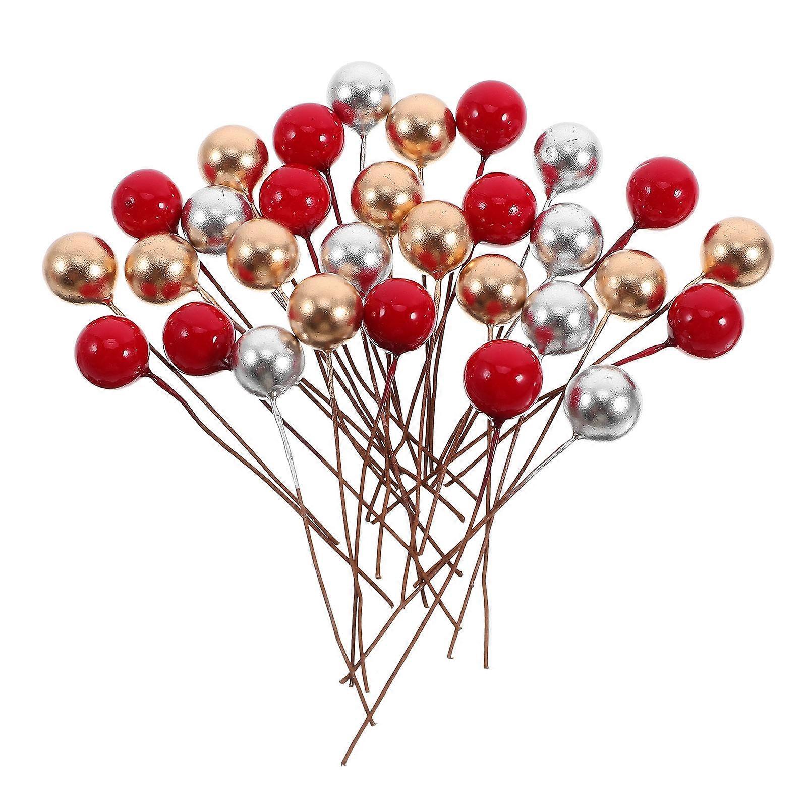 Wreath Artificial Berry Branch for Decoration 1500Pcs Multi Color