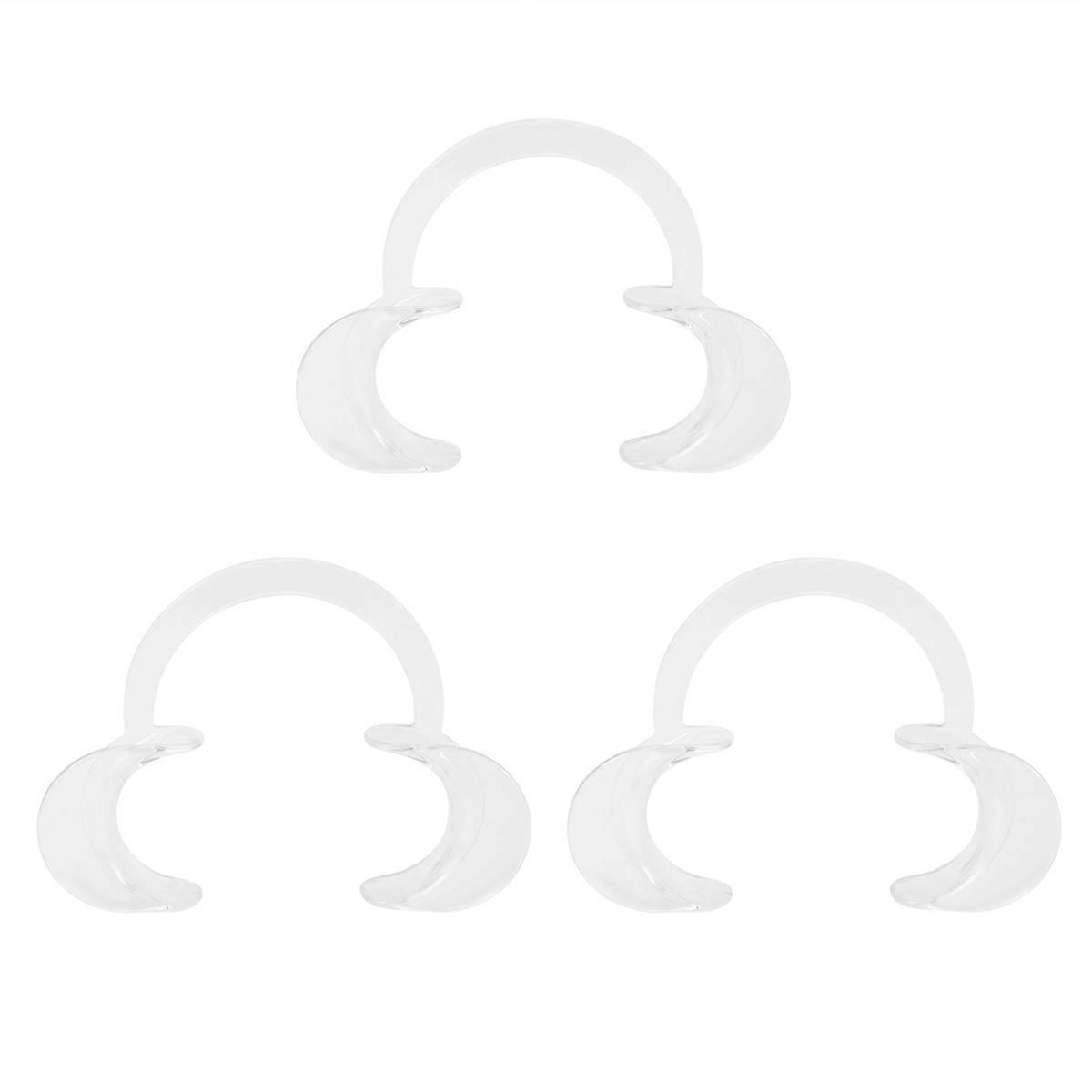 3pcs Lip & Cheek Retractor Dentist Mouth Opener Repeat Use, S