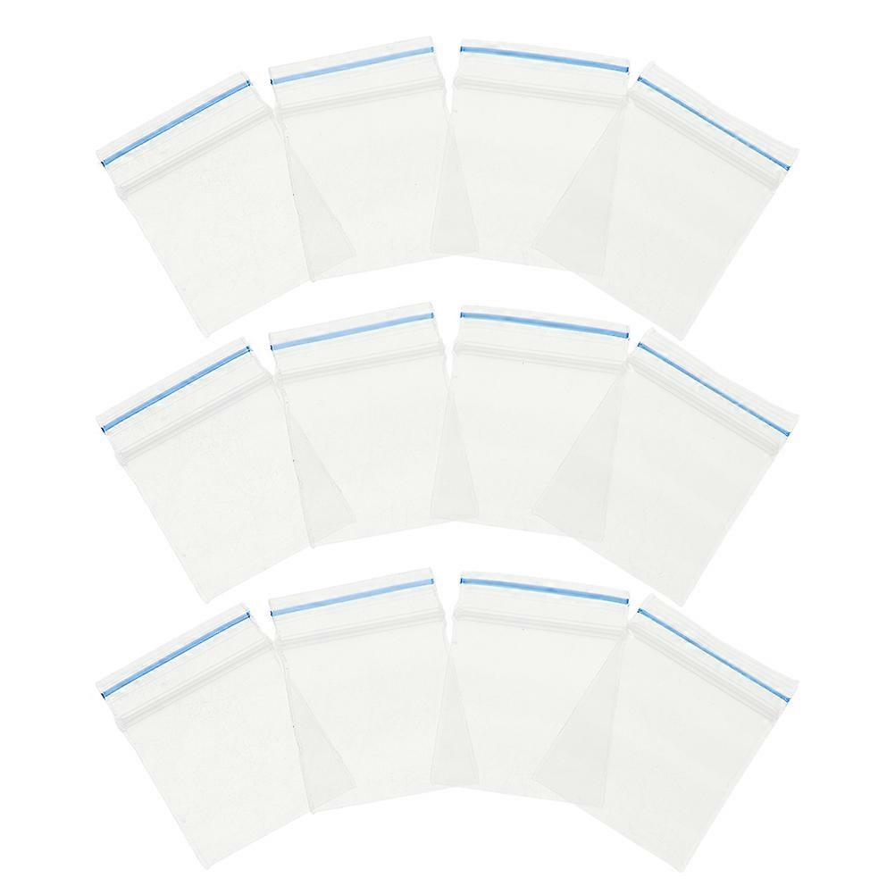 Sealing Storage Bags 400 Pcs Miniature Clear Bags For Model Enthusiasts And Small Accessories Portable Use 5.00X4.00X0.10CM