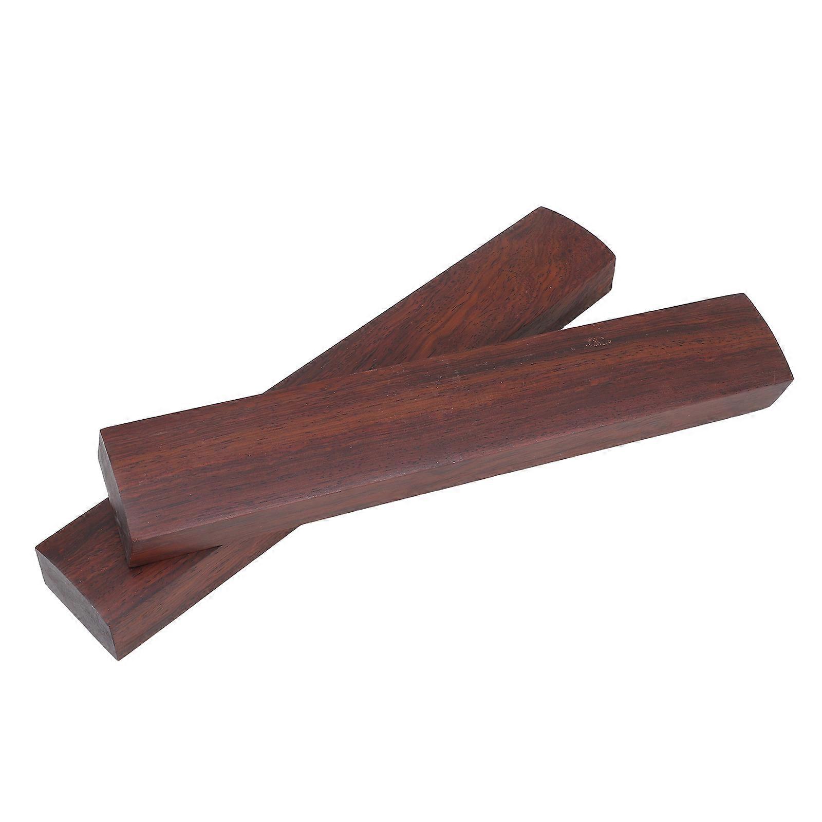 Decorative Paperweight 2Pcs Minimalist Desk Accessory For Office Use Crafted From Solid Wood With Elegant Black Finish