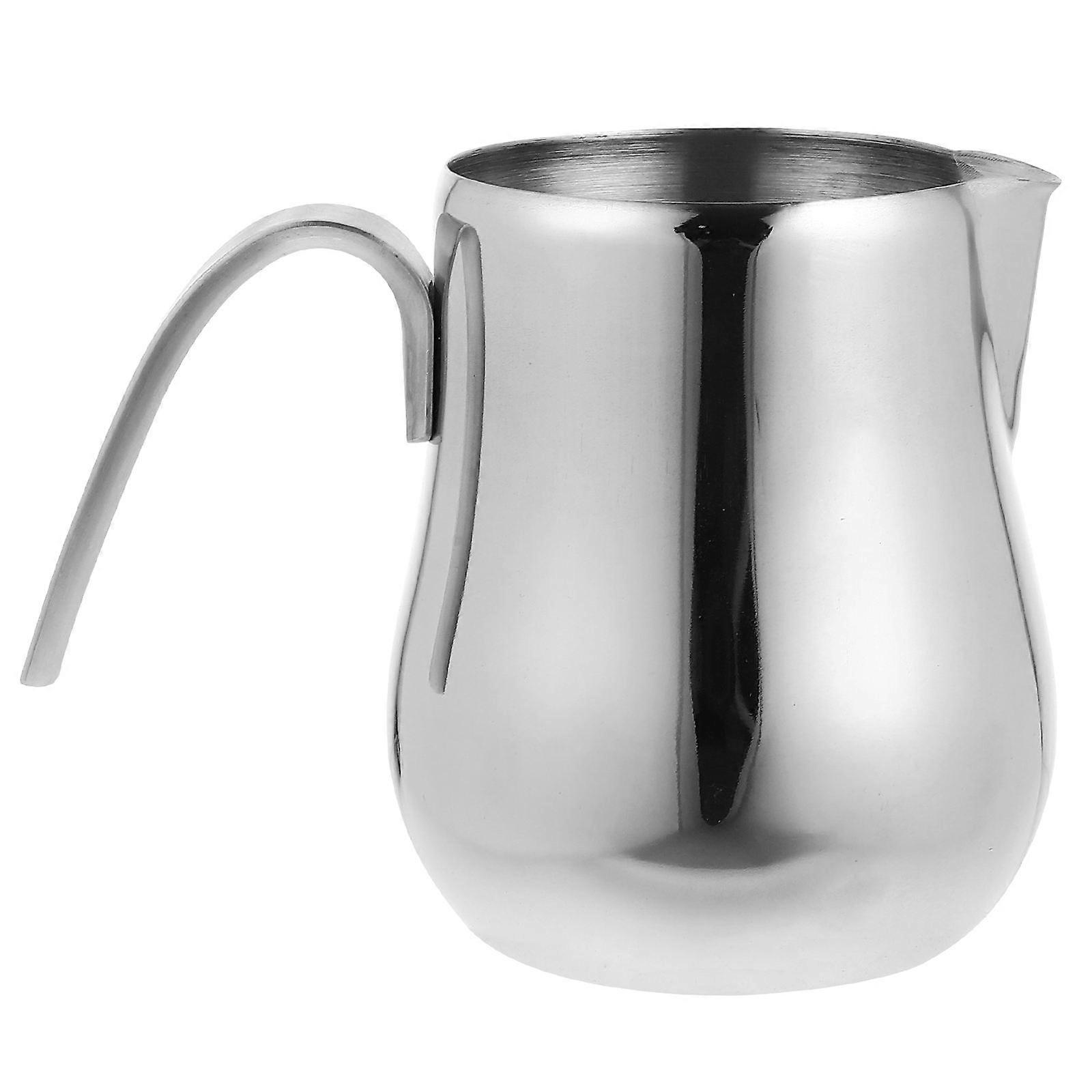 Espresso Milk Frothing Pitcher Stainless Steel for Coffee 4Pcs Set