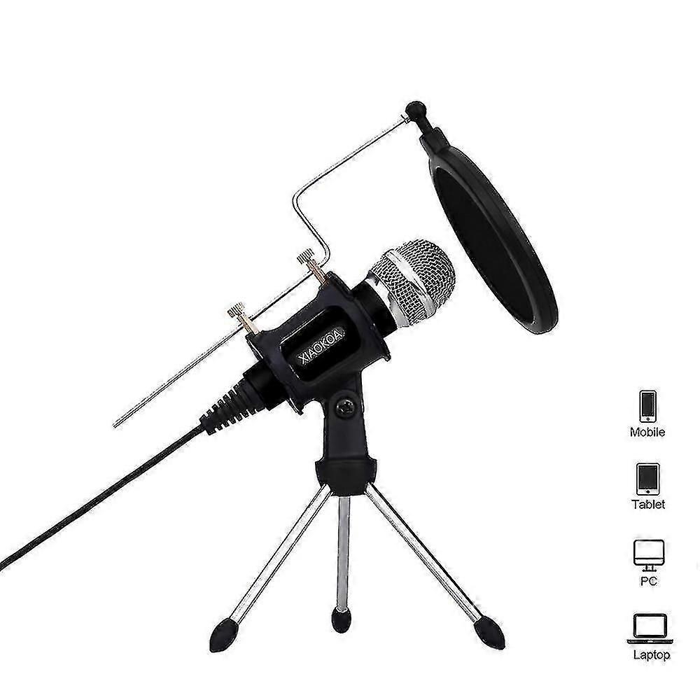 Microphones Recording Condenser Microphone For Computer Pc Phone