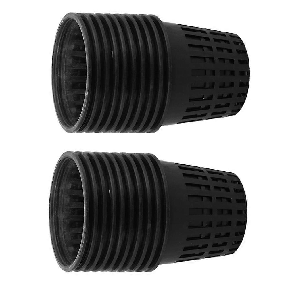 Gardening Mesh Pots For Outdoor Hydroponics 100Pcs Square Black Plastic Container Designed For Root Growth Support