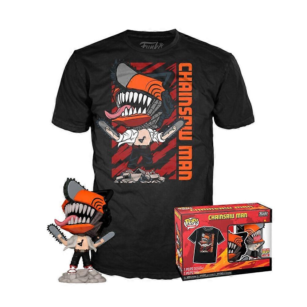 Chainsaw Man Springfigur mit Pop & Tee-Design