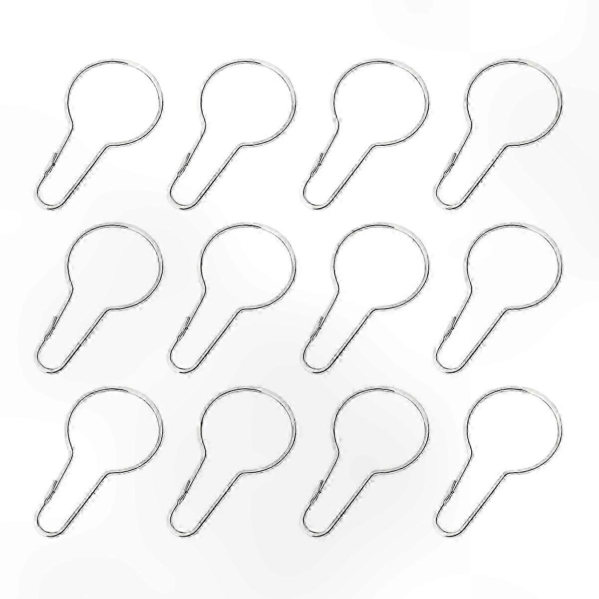 Hooks and Clips for Shower Curtains, Drapes, and Holdbacks