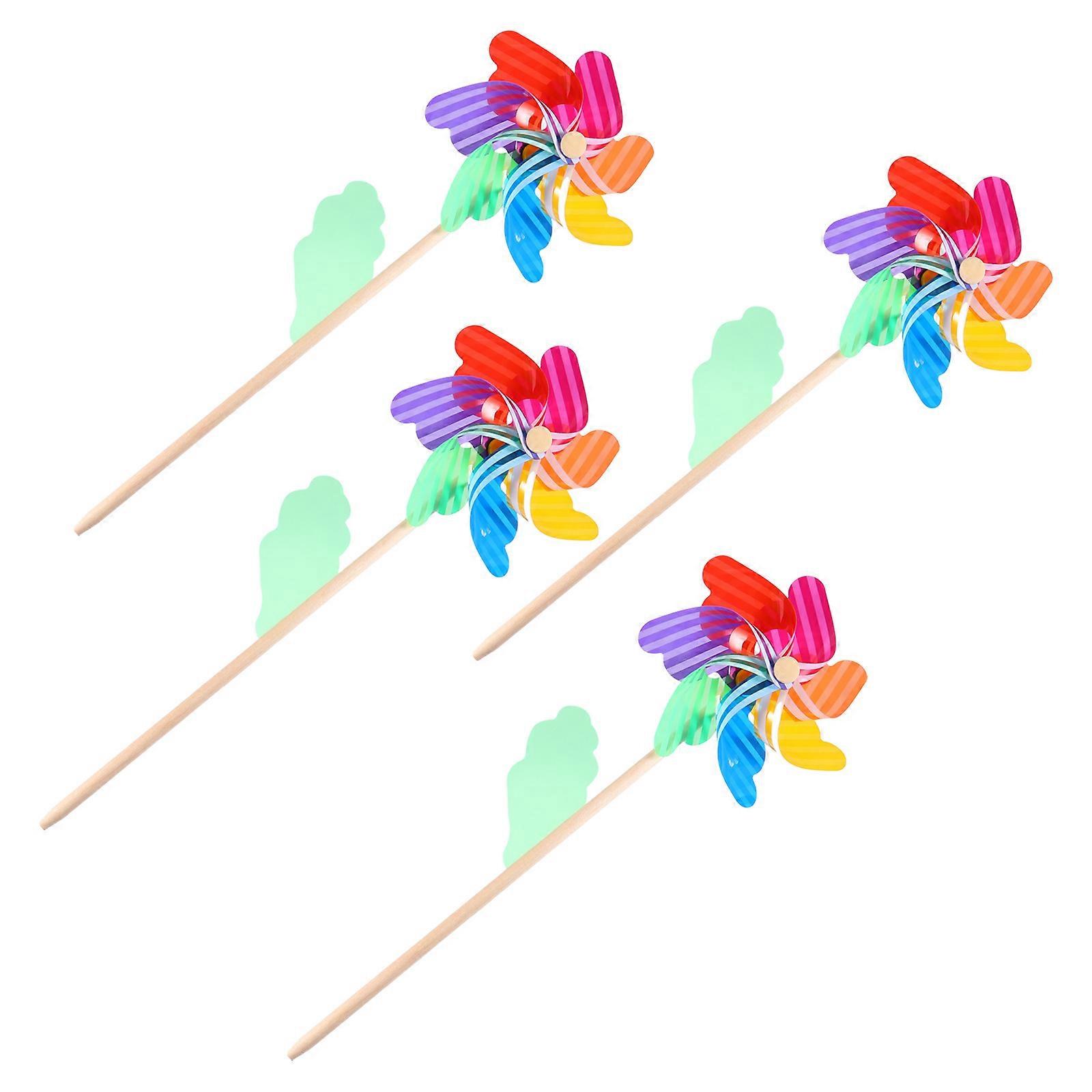 Decorative Windmills Windmill Toys for Decoration 8Pcs Bundle