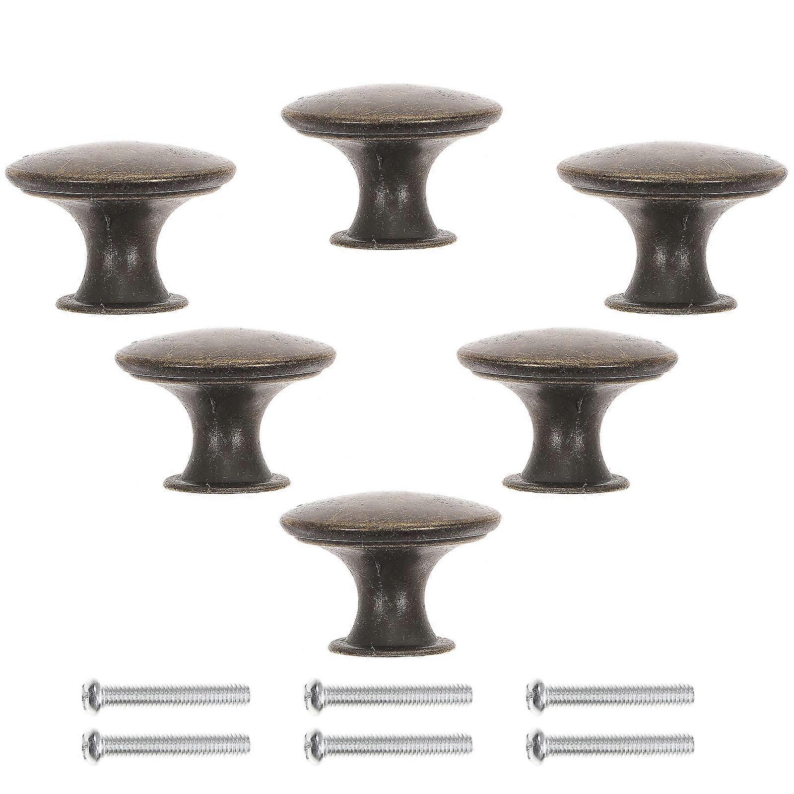 Antique Appearance Drawer Handles 30 Pcs Olive Green Round Pulls Suitable For Various Furniture Easy Replacement Use