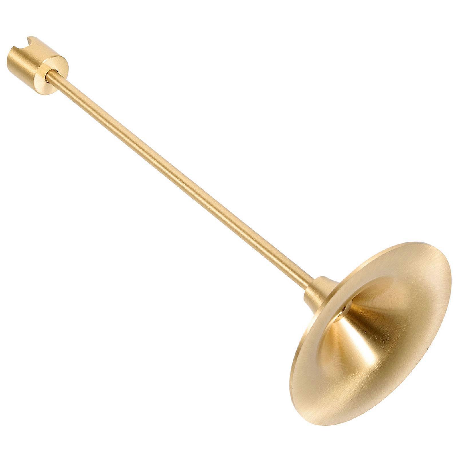 Brass Coil Holder 5Pcs Indoor Use U-Shape Desktop Adornment Golden Design For Incense Smoke Release