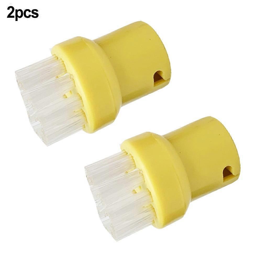 KERISTY Nylon Brass Wire Brush Tool Nozzles for Karcher SC1 SC2 CTK10 SC3 SC4 SC5