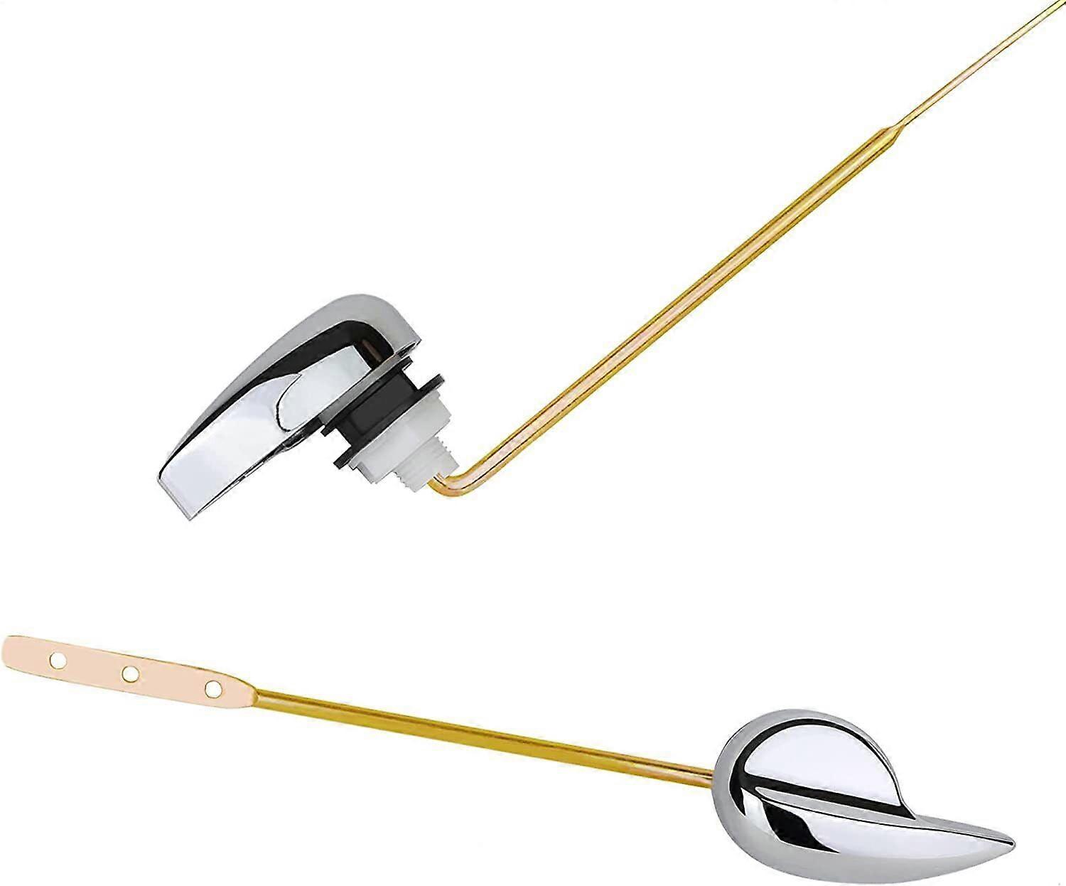 Universal Toilet Flush Lever Handle Replacement Kit for Most Toilet Tank Durable