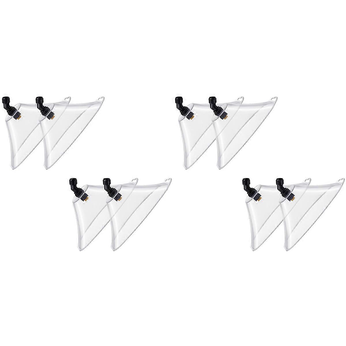 8 Pack Windproof Hood Nozzle High Pressure Atomizing Nozzle Point Hood with Nozzle Sprayer Gardening