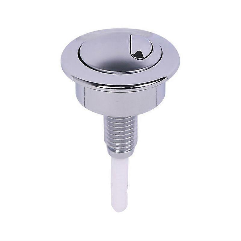 Dual Toilet Flush Push Button Chrome Fits Twyford/Siamp optima 49 Dual Flush Cistern Push Button